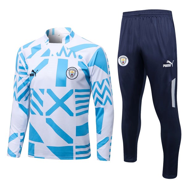 Trainings-Sweatshirt Chelsea 2023 Weiß Blau